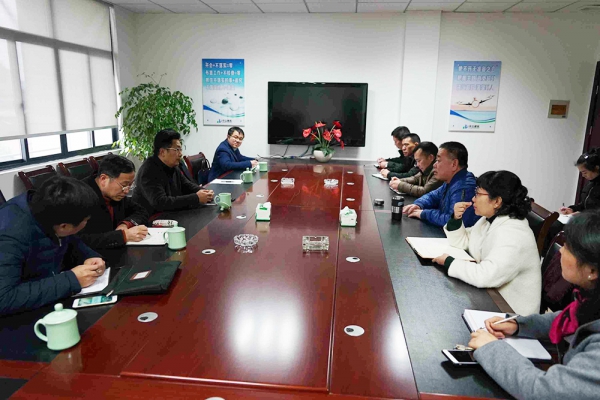 市政府副市長(zhǎng)陳景飛走訪麗水市中立建筑工程有限公司